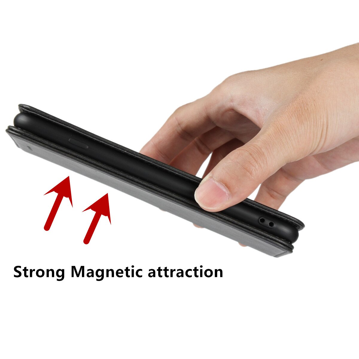 Läderfodral för google pixel 3a 3a xl 3 axl flipfodral korthållare hölster magnetisk attraktionsfodral fodral plånboksfodral
