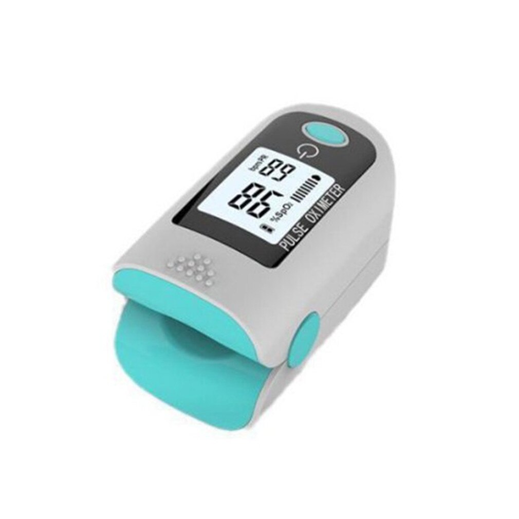 Accurate Finger Oximeter SpO2 Blood Oxygen Measuring Tool Pulse Heart Rate Finger Clip Oximeter Decive Home Health Monitor: blue Oximeter