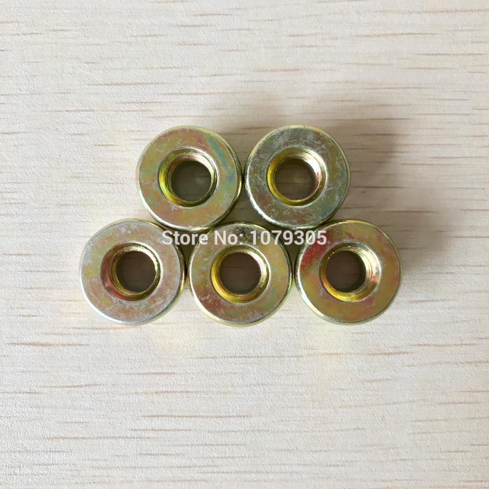 5Pcs Garden Tool Parts String Trimmer Parts Brush Cutter Gear Head gear Case Nut M10*1.25 For Brush Cutter
