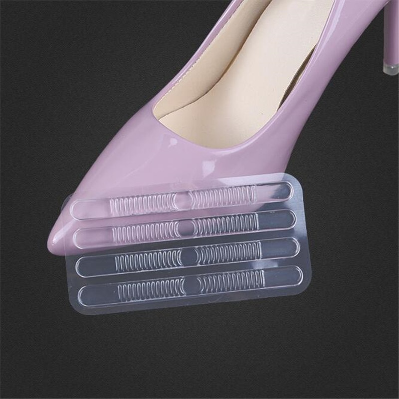 4 stk/set Siliconen Gel Hiel Kussen protector Voet voetverzorging Schoen Insert Pad schoenen accessoires zachte Binnenzool