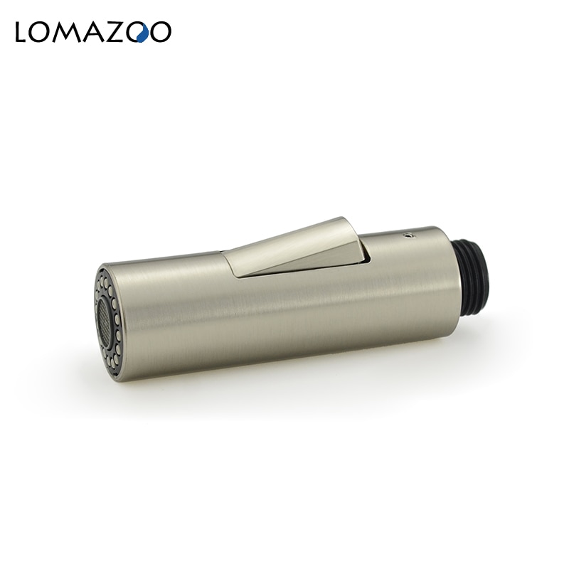 Keukenkraan Trek Deel Keuken Kraan Kraan Tuiten Keuken Kraan Nozzle Douchekop Bevestiging Op De Kraan Nikkel Geborsteld