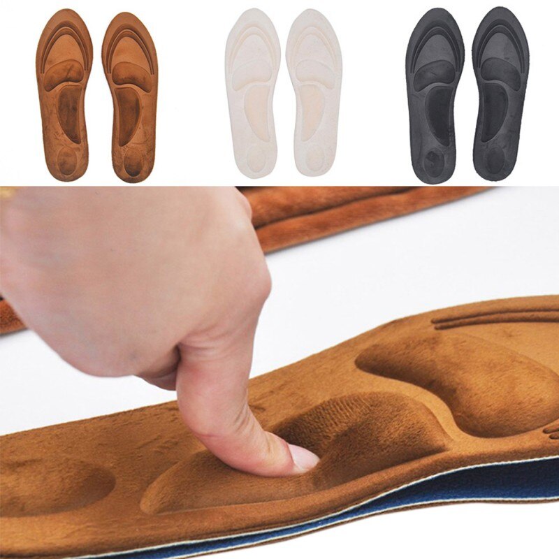 4D Memory Foam Orthopedic Insole Arch Support Orthopedic Insoles For Shoes Flat Foot Feet Care Sole Shoe Orthopedic Pads
