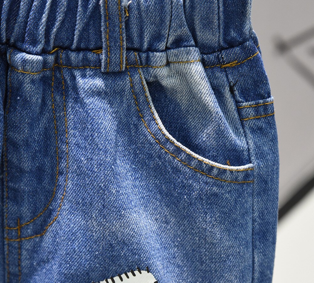 Pantalones cortos vaqueros de verano para niños, Shorts de a la para playa, informales, 2-7 años