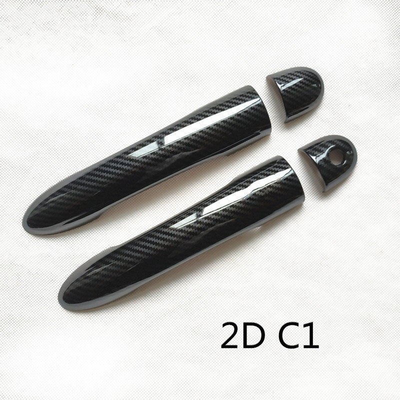 Door Handle Cover Trim Handles Covers for Renault Megane 2 Ii Mk2 Car Accessories Plastic Carbon Fiber: 2DC1