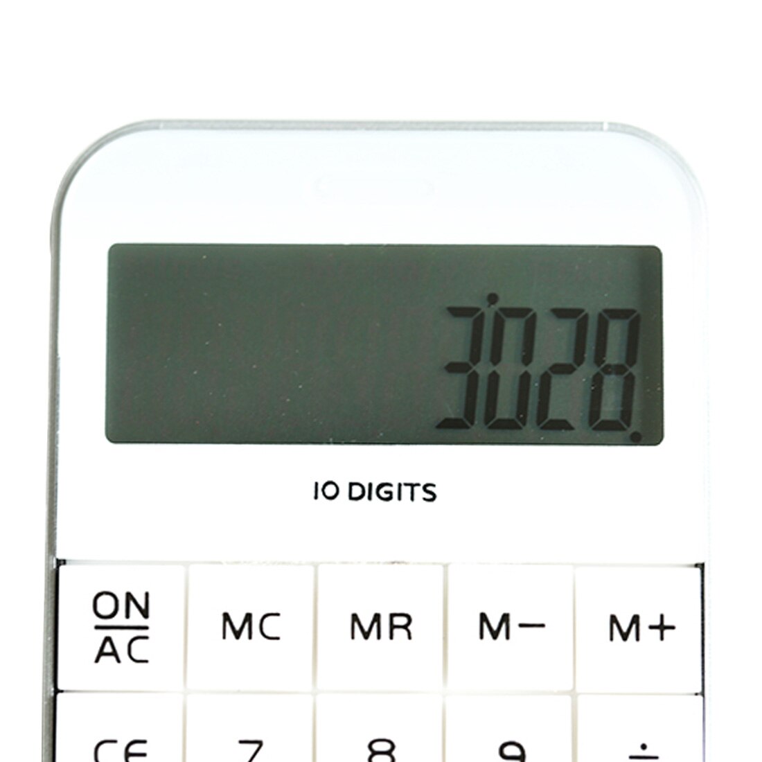 NOYOKERE White Office Home Calculator Office worker School Calculator Portable Pocket Electronic Calculating Calculator