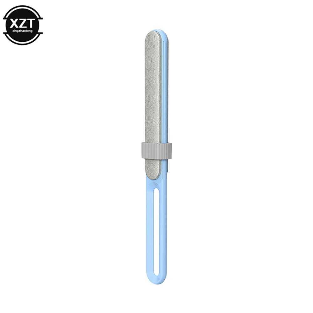 Brosse Double face pour éliminer les poils, accessoire de nettoyage des peluches, pour enlever les poils des animaux de compagnie et les vêtements: Bleu