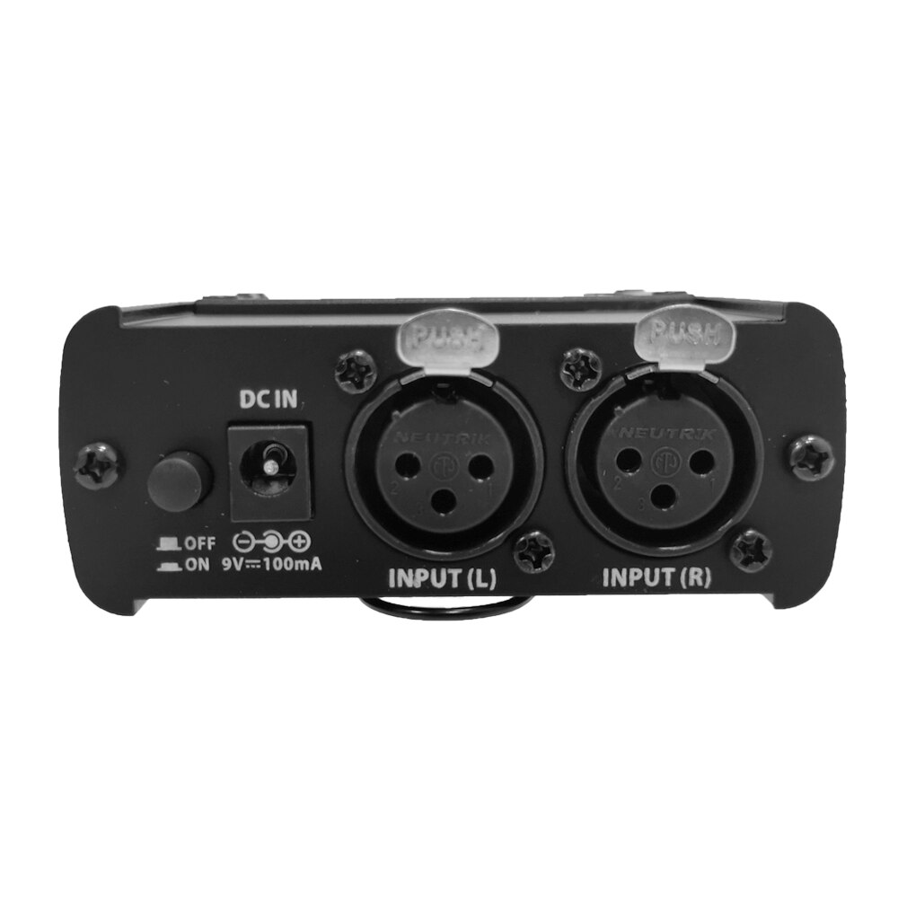 Pro In-Ear Monitor Versterker Persoonlijke Hoofdtelefoon Koptelefoon Versterker Amp Met Xlr Ingangen 3.5Mm Output Interface