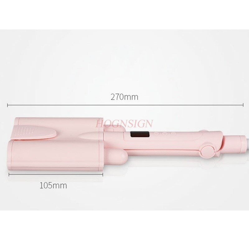 Head Curling Rod Water Ripple Electric Curling Rod Curler Three Stick Wave Big Volume Artifact Corn Perm Splint