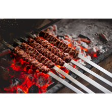 Adana Kebab Doner Vlees Gehakt Kip Gegalvaniseerd Spies 50 Cm Keuken Barbecue Grill Kebab Spies Pro Product Bbq Tool