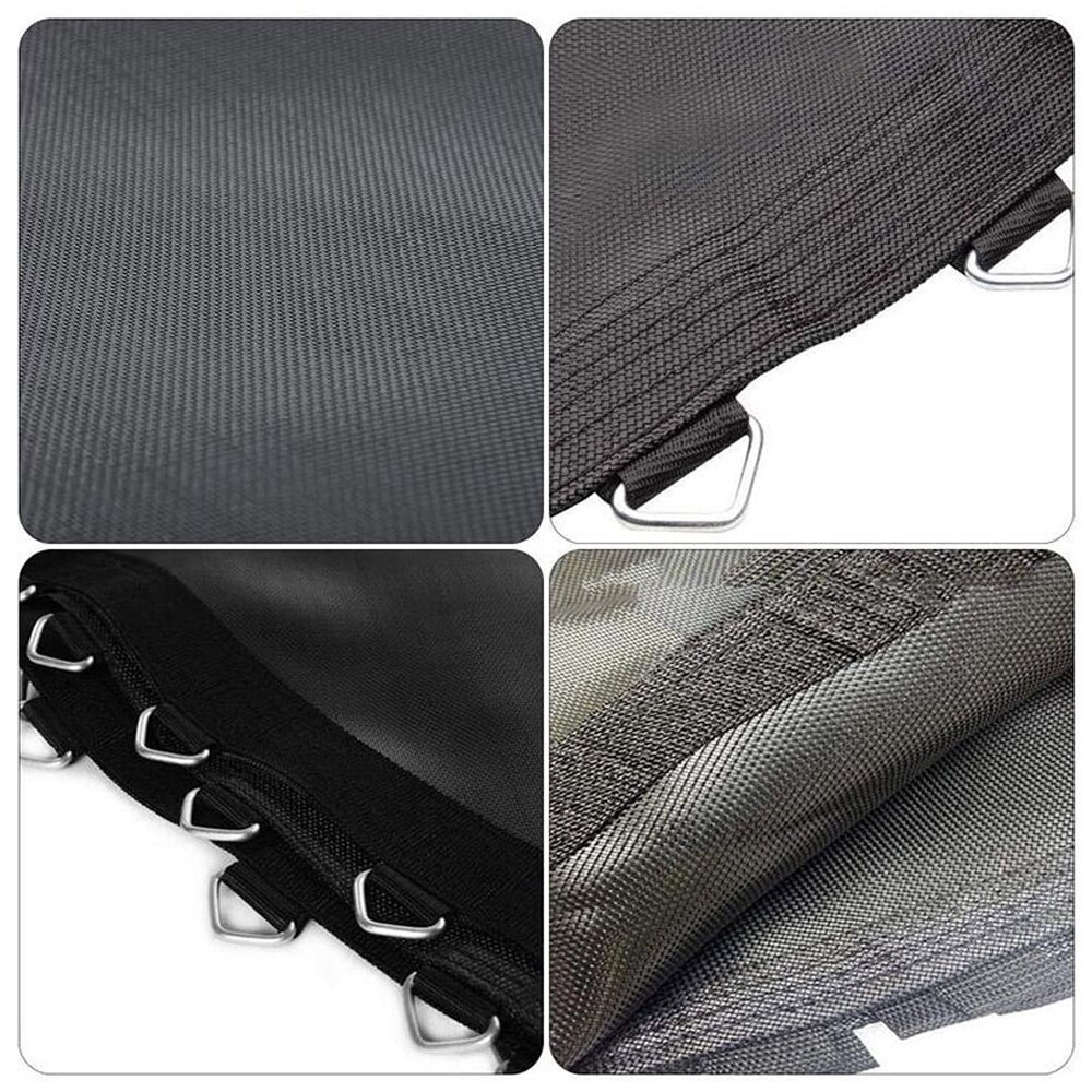 Vervangende springmat voor trampolines, geschikt voor 12ft trampolineframes met 72 v- haken en veertang, geschikt voor veren van 5.5 inch.