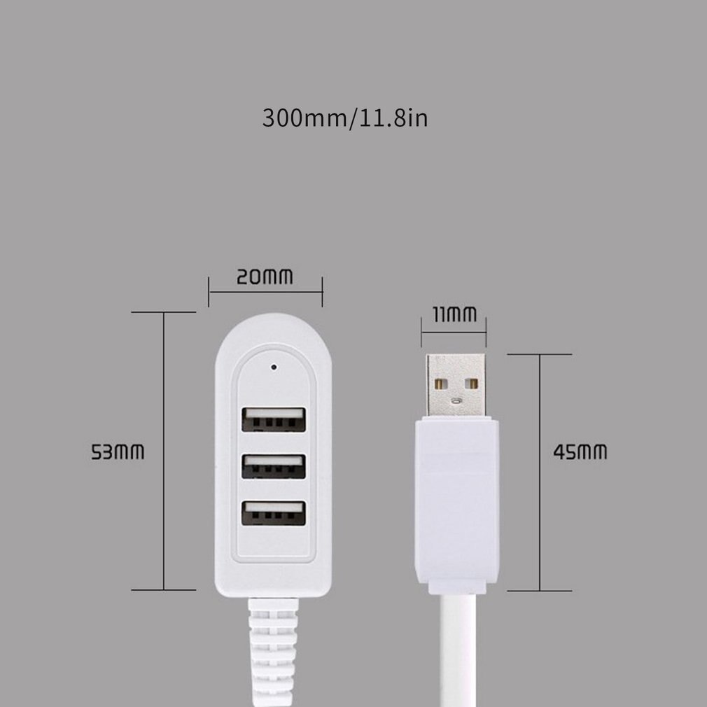 Usb Splitter 3usb Multifunction 3a Charger Converter Extension Line Expansion Multi-port Hub Hub