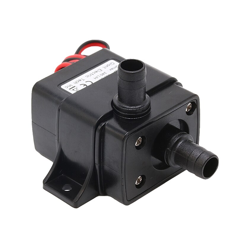 Mini DC12V 3M 240L/H fırçasız Motor dalgıç su pompası damla gemi