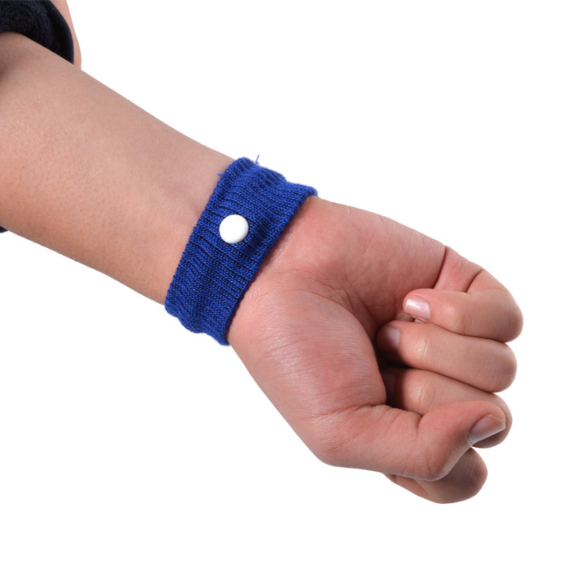 2 pièces bracelet réglable voyage réutilisable coton bracelet Anti nausée bracelets maladie voiture mouvement mer malade bateau avion