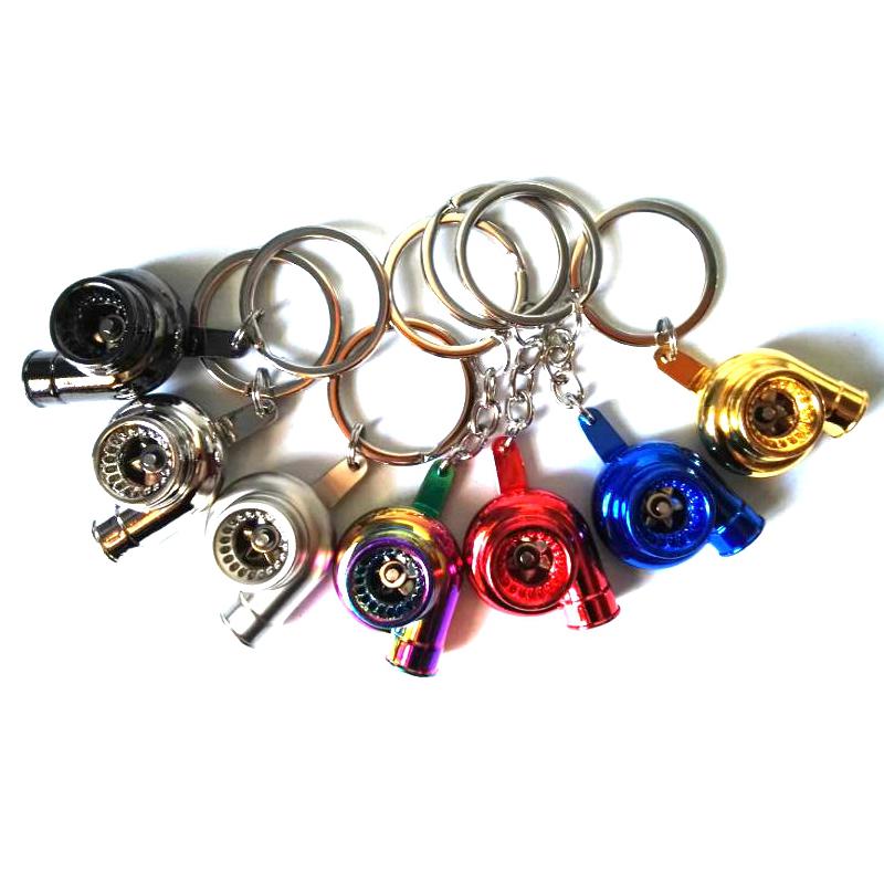 Metal Keychain Turbocharger Turbocharging Turbo Style Keyring Key chain