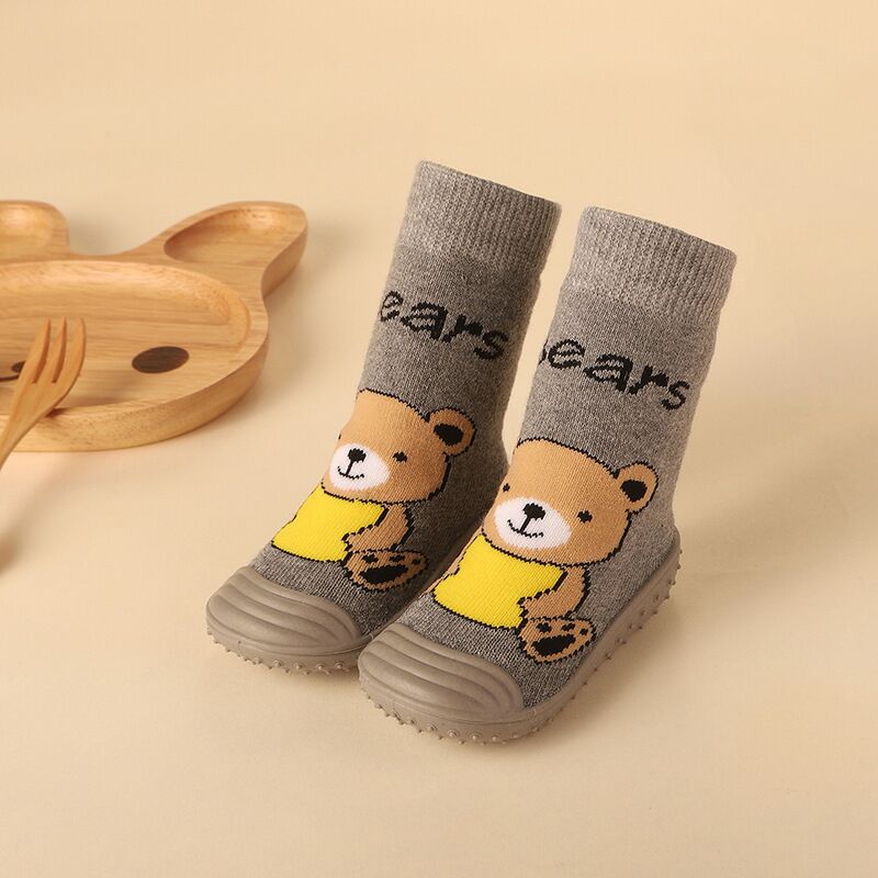 Non-slip Boys Girls Super Cute Baby Socks Summer Autumn Cotton CuteNewborn Infant Cartoon Soft Floor Socks Buy 1 Get 1Free