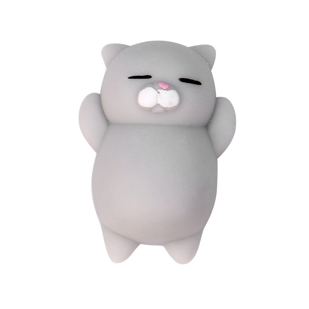 Cute Mochi Squishy Cat Squeeze Healing Fun Kids Kawaii Toy Stress Reliever Decor Toys for kids Birthday Christmas: A