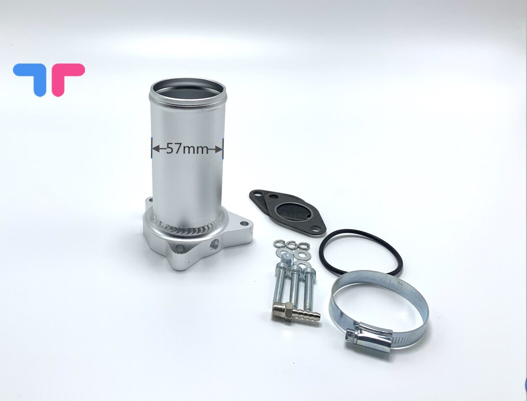 57mm Diesel EGR delete valve pipe for vw 1.9 TDI 130 160 BHP vw egr bypass valve egr-02
