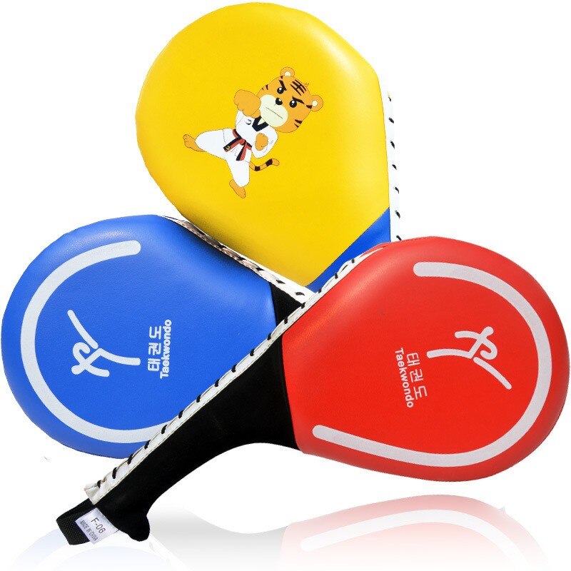 Kinderen Taekwondo Karate Focus Pad Pu Rebound Super Strakke Shi Spons Dubbele Kick Pad Doel Multifunctionele Training Doel 1 Pcs