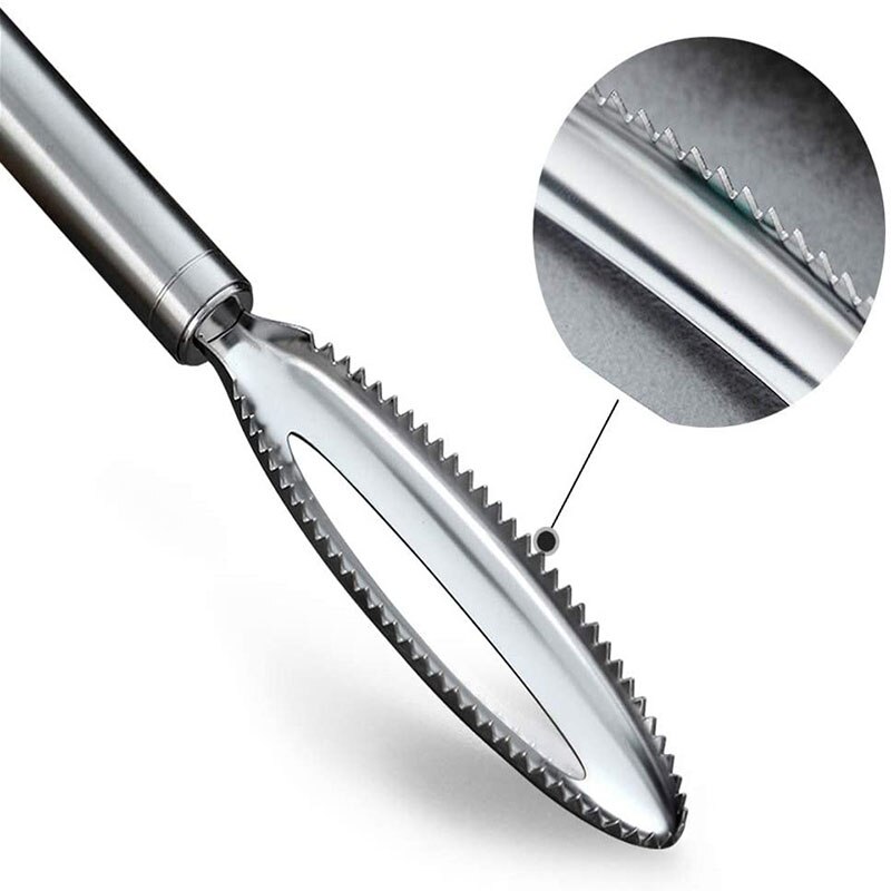 Keuken Accessoires Rvs Schubben Schrapen Rasp Quick Release Vis Schoonmaken Dunschiller Vis Bone Schrapen Tool