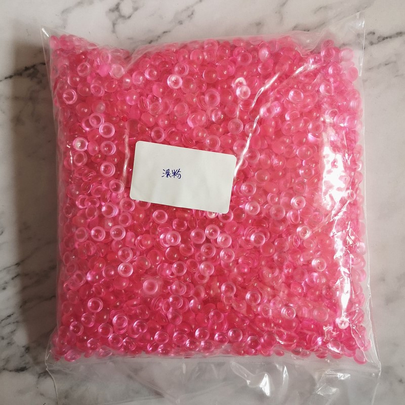500 g 21 Farben Kristall flache Fischglasperlen Schleimzubehör Bunte Gummibälle für Schleimfüller DIY Zubehör Dekoration: Braun