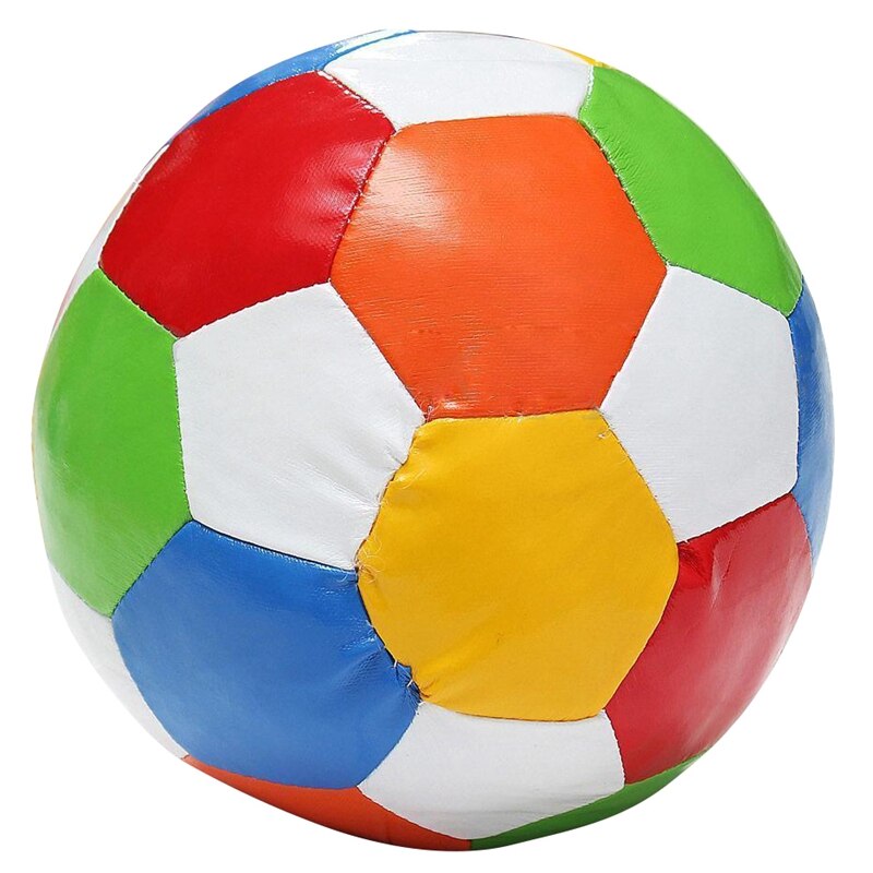 1pc 14.4cm Soft Indoor PVC Surface Football Soccer Play Ball Toy: Default Title