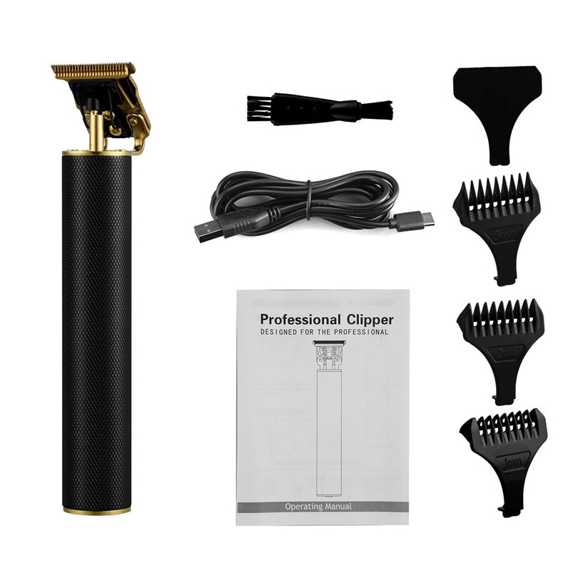 Kemei 1971 Pro Li T-Outliner Skelet Zware Hitter Cordless Trimmer Mannen 0 Mm Kaalhoofdige Tondeuse Afwerking Haar Snijmachine