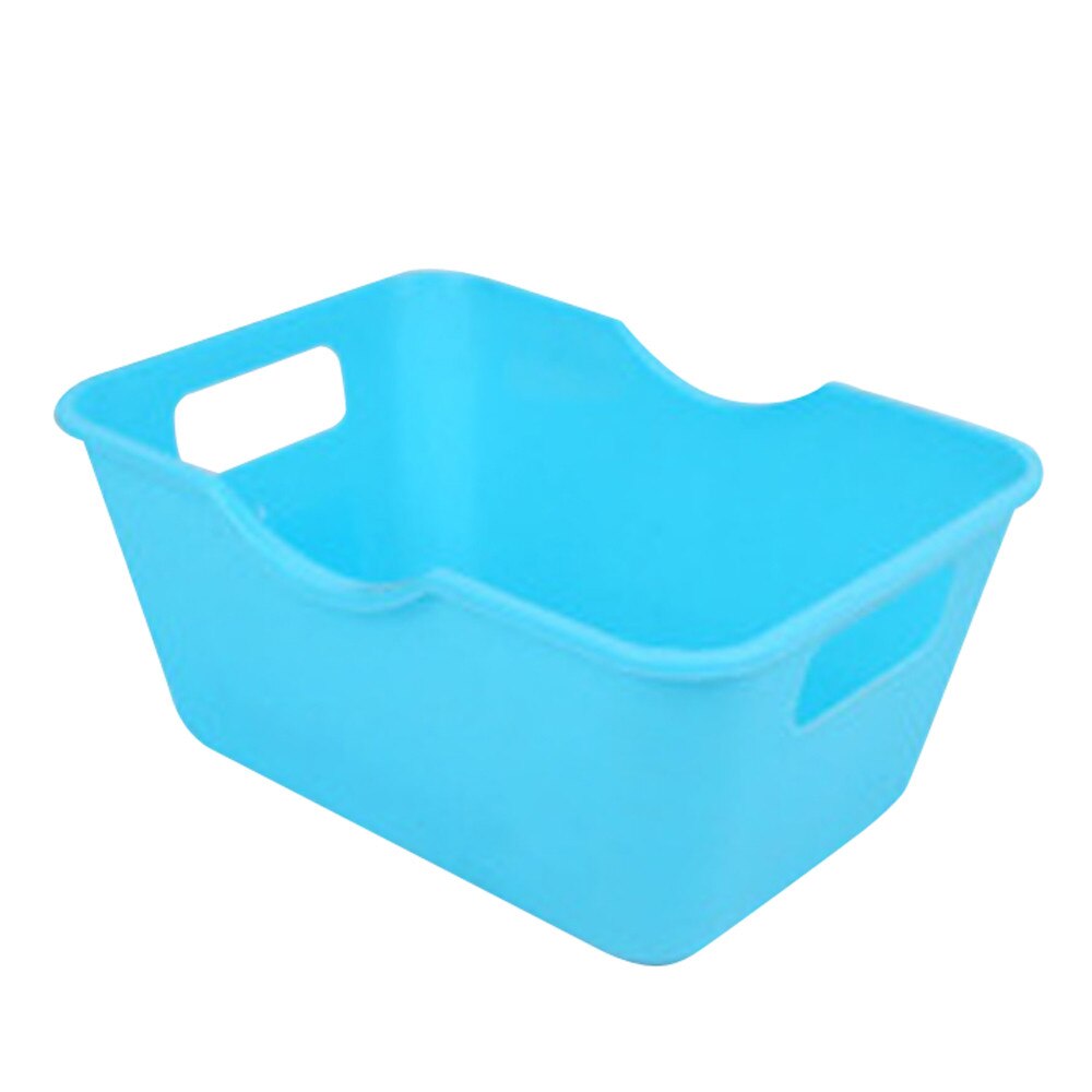 Opbergdoos Huishoudster Veilige Container Lade Organizer Plastic Office Desktop Opbergdozen Make Organisator Opbergdoos: Sky Blue