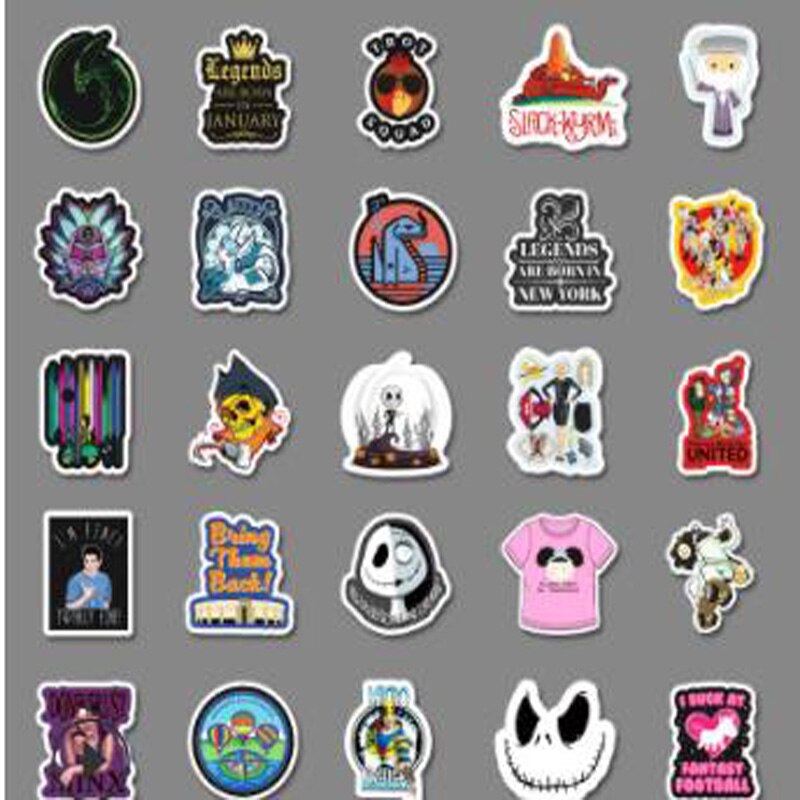 Bagage Laptop Computer Mobiele Telefoon Waterdichte Koffer Sticker