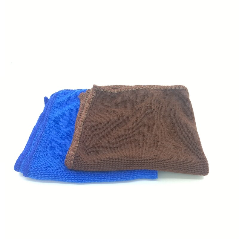 50 Uds casa lavar Toalla de microfibra de limpieza suave cuidado paños lavado toalla Duster 9,84 ''x 9,84 'Inch Toalla de microfibra
