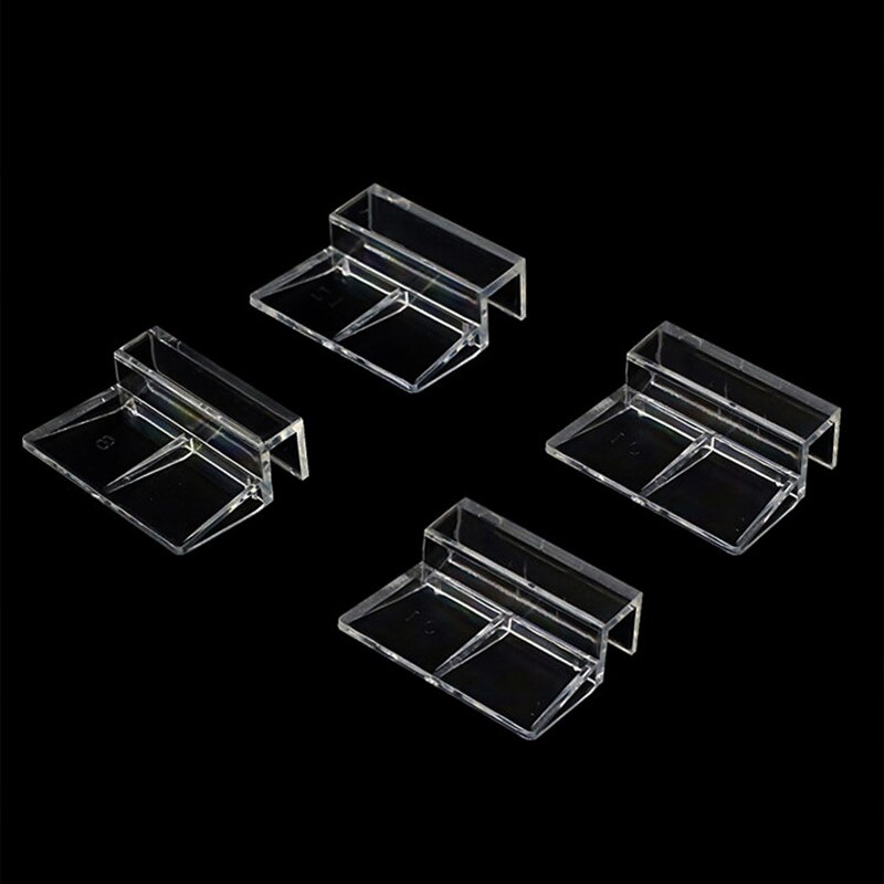 5/6/8/10/12Mm Acryl Clips Glas Deksel Aquarium Ondersteuning Houders Beugel aquarium Accessoires