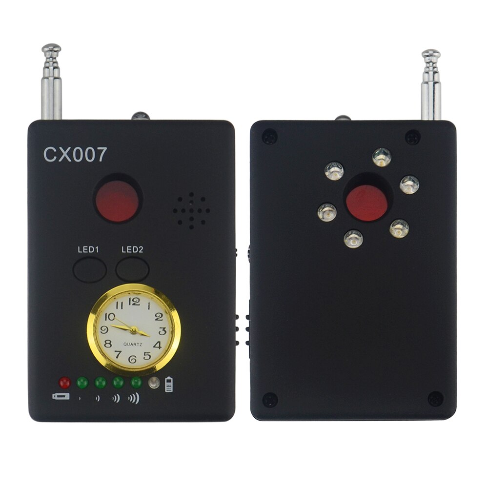 Multi-functional Full-range RF Wireless Wave Signal Radio Detector Camera Auto-detection Tracer Finder Scanner Finder CX007