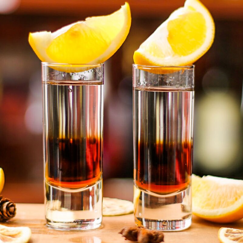 60ml 2 unse rett skudd glass sterkvin glass kopp cocktail whisky whisky kule kopp sett vodka ånd skudd glass bar verktøy