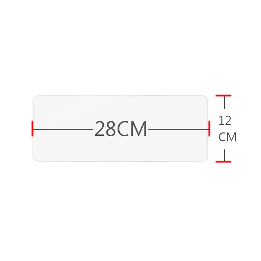 Universal Laptop Cover Keyboard Skin Dustproof Waterproof Soft Silicone Protector Generic for Macbook 12-14 inch and 15-17 inch: 28cmX12cm