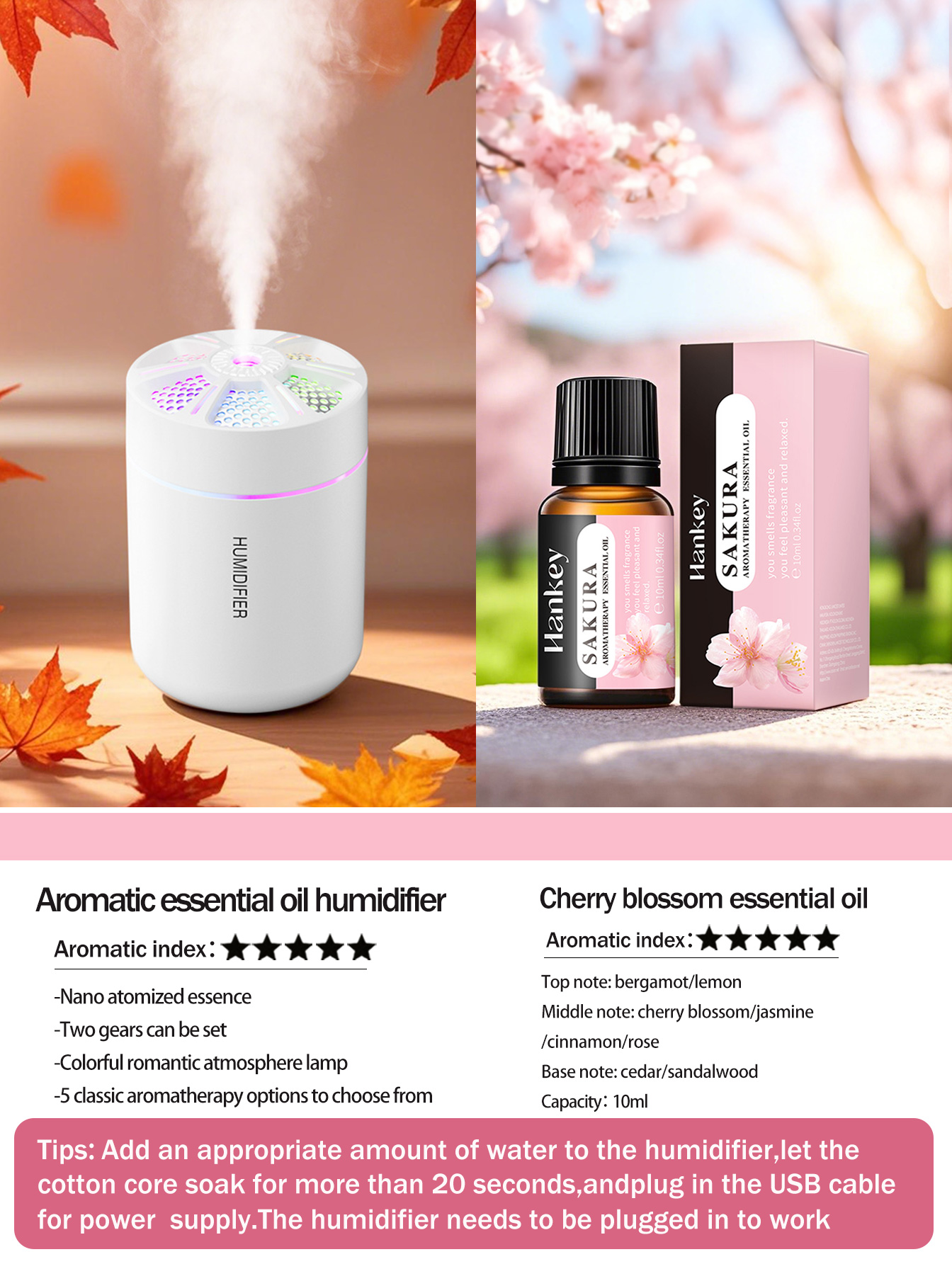 Humidificateur d'air color USB diffuseur d'arme ...  Grandado