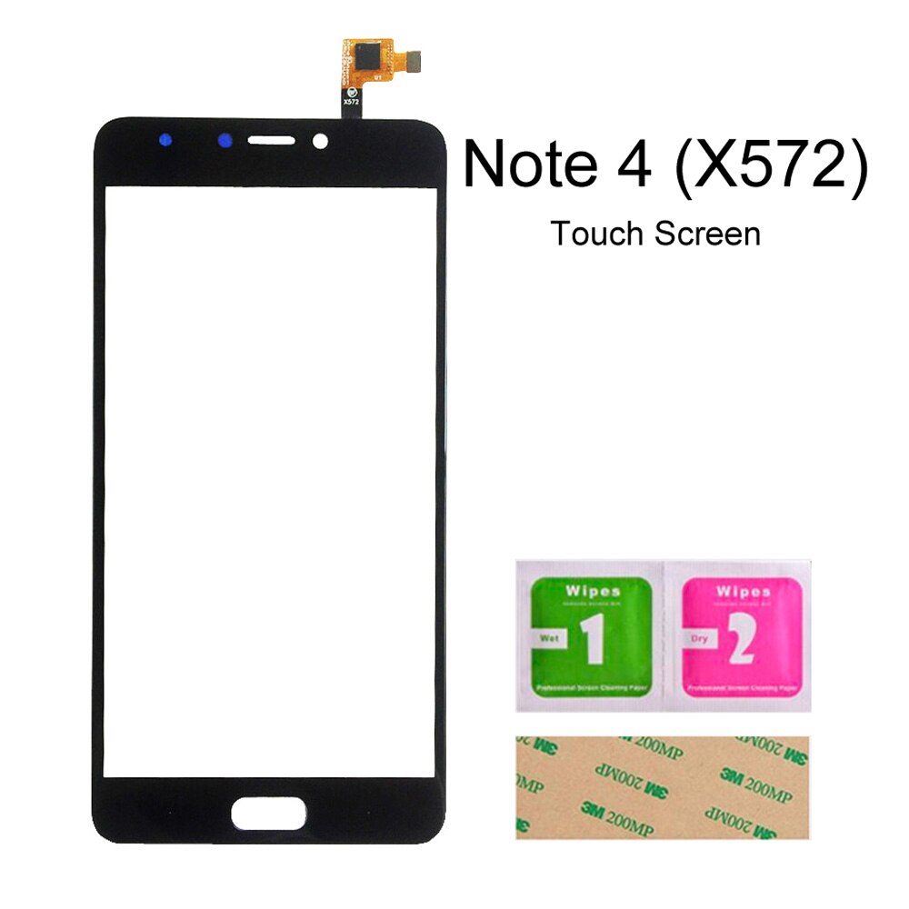 For Infinix Note 4 X572 Mobile Touch Screens For Infinix Note 4 Pro X571 Touch Screen Digitizer Lens Sensor Panel Repair Parts: X572
