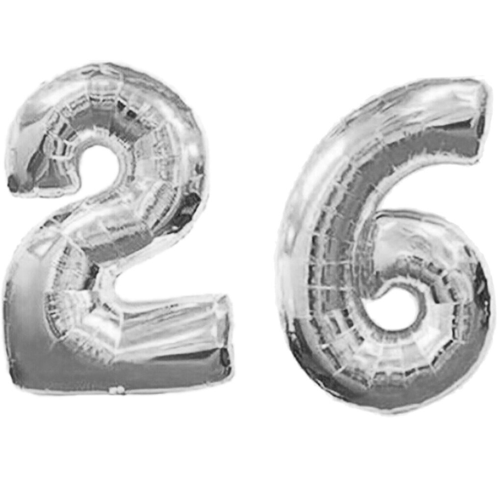 Balloons Decoration 40 Inch Number Foil Digital Balloons Birthday Party Wedding Anniversary Воздушные Шары