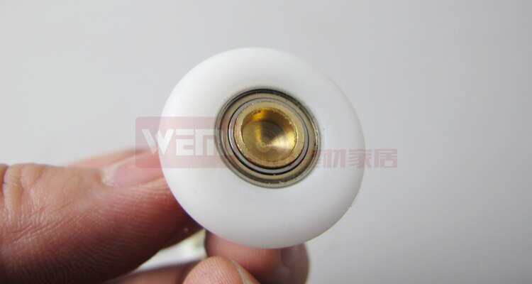 Shower cabin pulley copper crankshaft pulley shower room eccentric wheel single wheel
