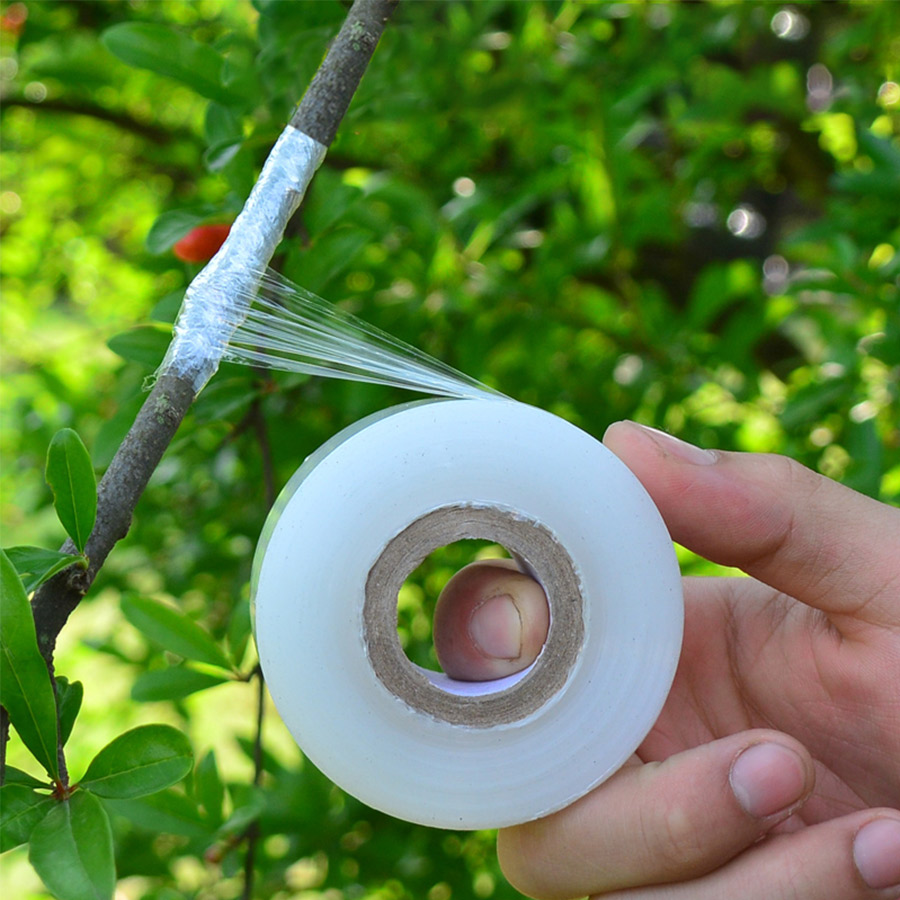 2-3Mm Fruitboom Enten Tape Nursery Rekbaar Tuinieren Tape Tuin Binden Tape Enten Tool Accessoires Voor Bomen enten