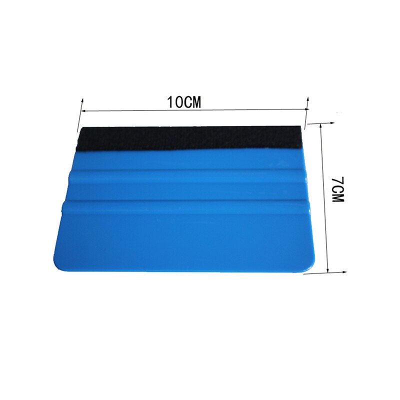 1/3/5/10PCS Wrap Film Squeegee Car Foil Wrapping Suede Felt Scraper Auto Car Styling Sticker Accessories Window Tint Tools: Brown
