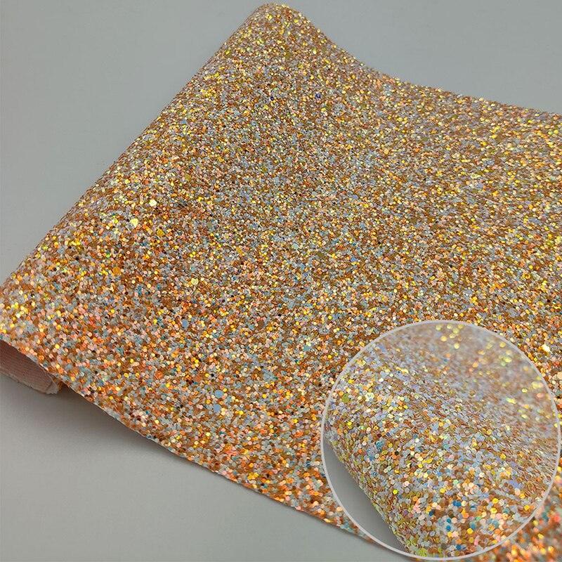 Laken i imitert skinn skinnende imitert stoff  a4 syntetisk hårsløyfestoff gjør-det-selv-veske sko tilbehør 20 * 30cm: 5