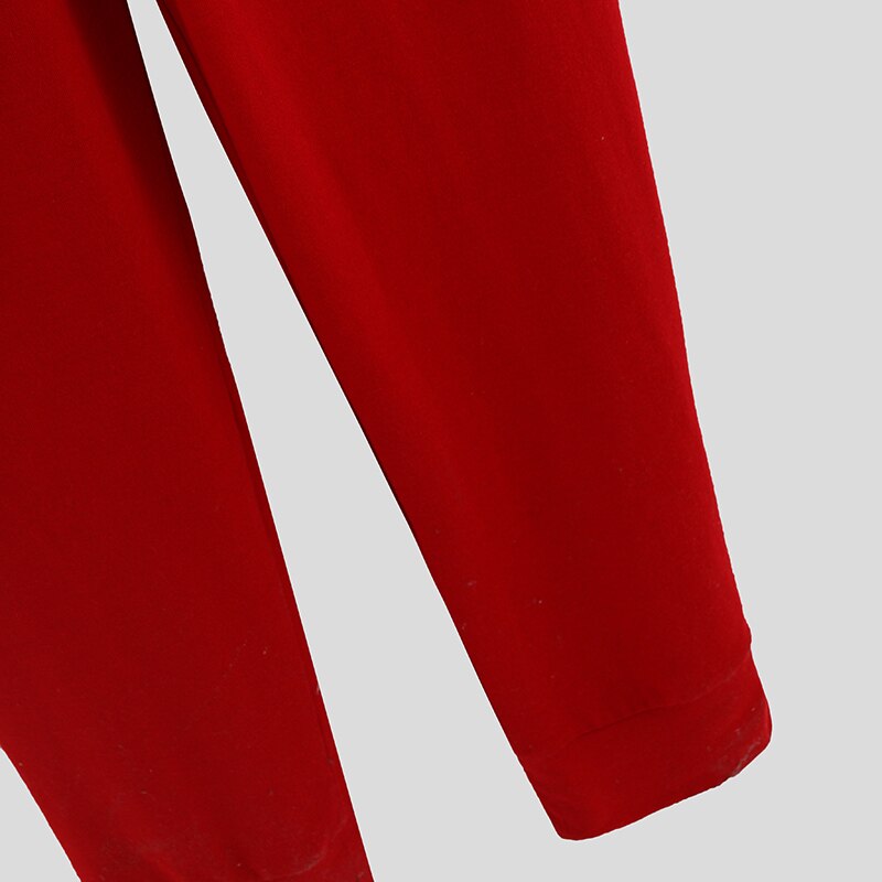 Mono INCERUN para hombre, mono de manga corta de Color liso, ropa de calle con ajuste chándal para culturismo, monos para hombre, pantalones de talla grande