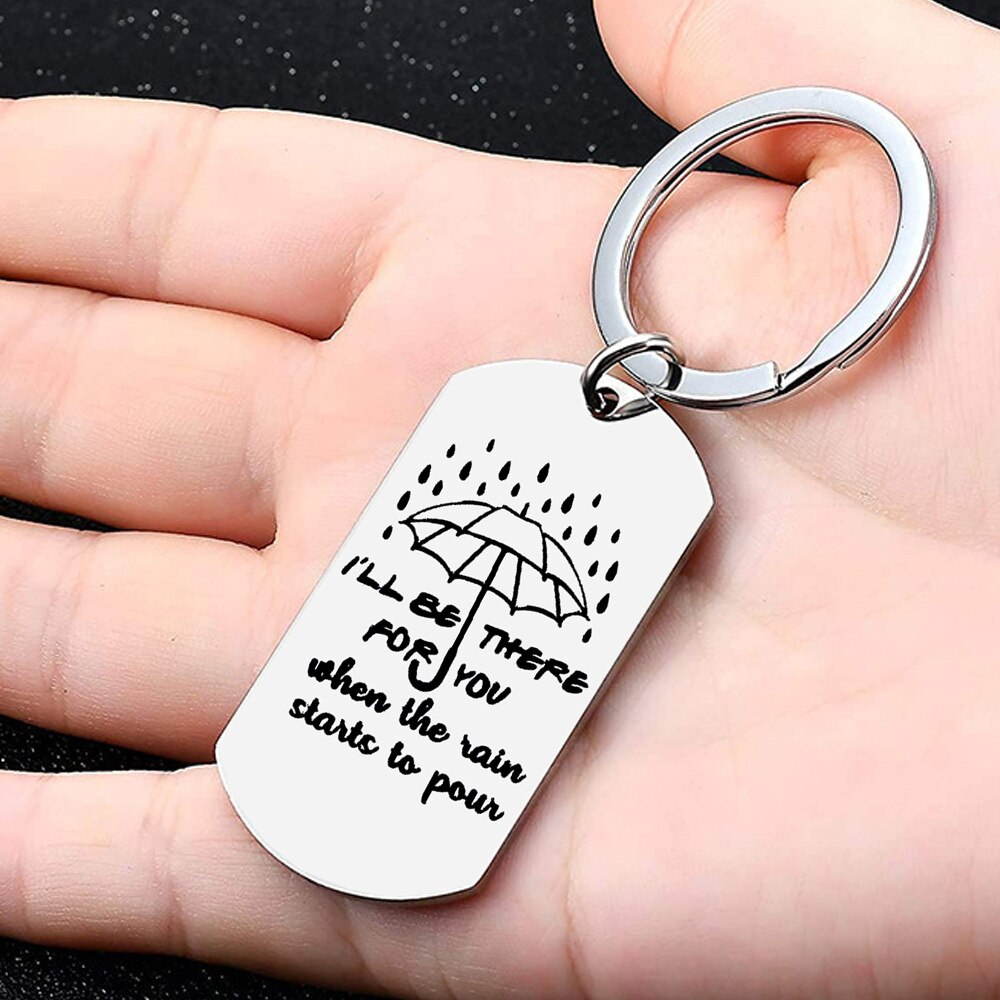 Valentines day romantic love letter Keychain anniversary for girlfriend