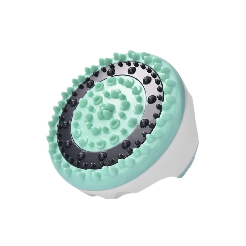 Brosse de Massage électrique pour le corps, appareil de Massage amincissant, avec LED, vibrant, anti-Cellulite, pour les jambes et la taille: green