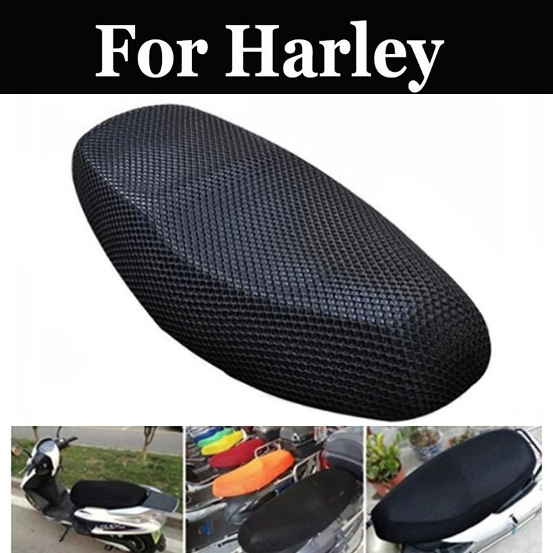 51 x 86cm motorcykel scooter net sædebetræk åndbar til harley cle classic sidevogn  fl 1200 flhrci flhri flhrs flhrse 3