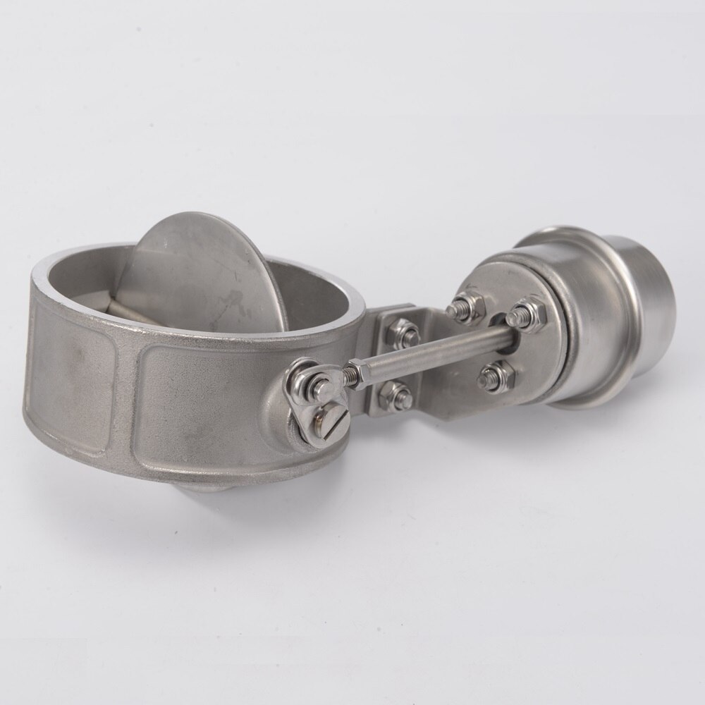 Vacuum Activated Exhaust Cutout / Dump 89MM OPEN Style Pressure: about 1 BAR AF-CUT89-OP