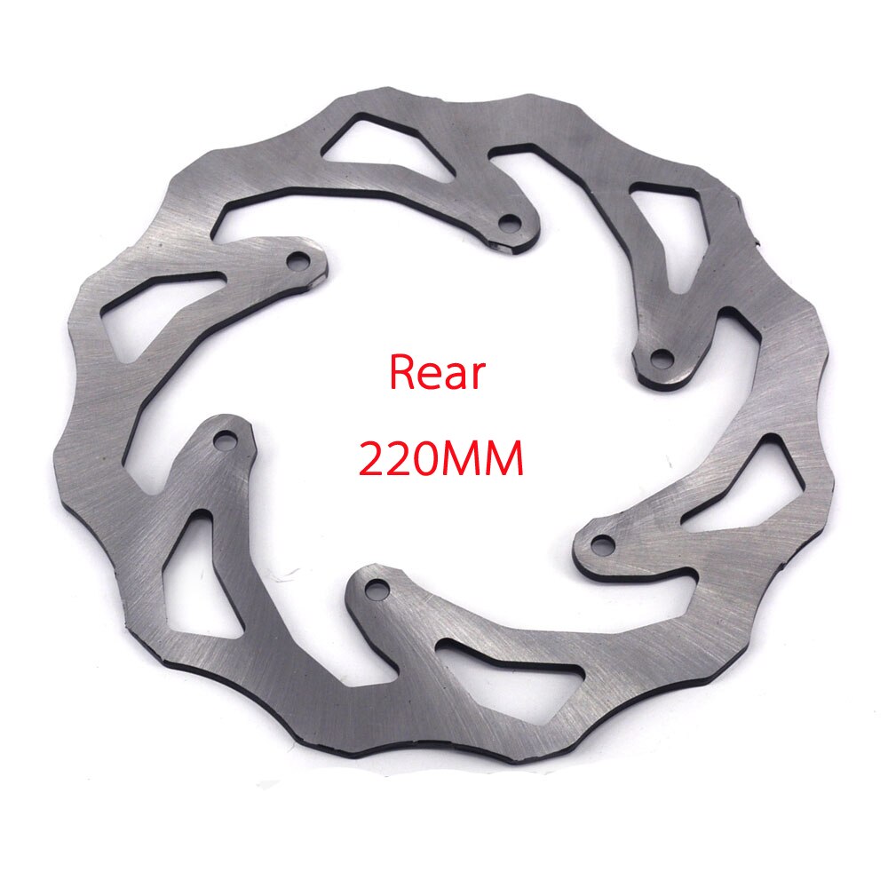 Motorcycle 260MM 220MM Front Rear Brake Discs Rotors For XC SX SXF XC XCW XCF XCFW 125 150 250 350 450 500 1994: rear