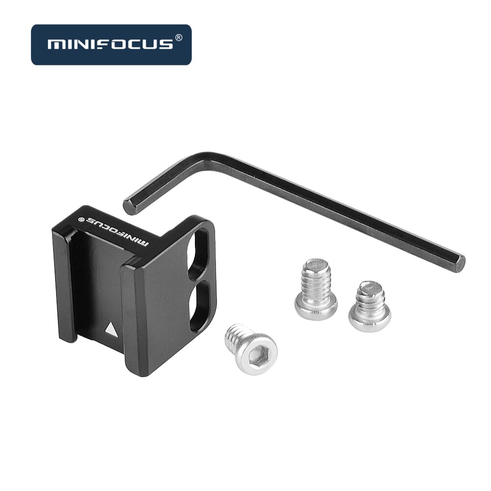 MINIFOCUS 90 Grad kalt Schuh montieren Adapter Pro Kamera Käfig oben Platte Seite Platte Kamera handhaben & L Halterung extern erweitern Schuh
