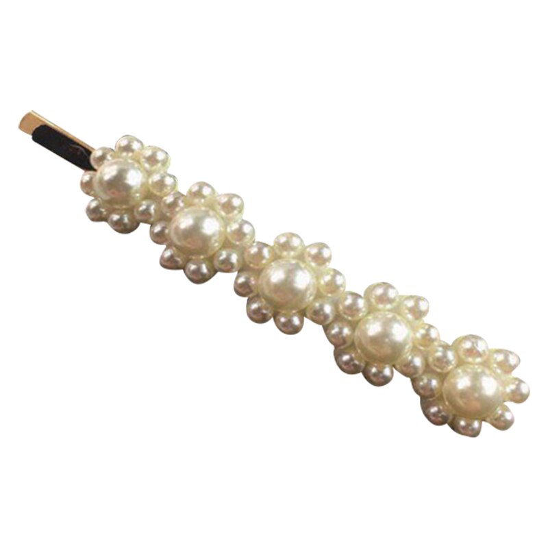 Enfants bébé filles mignon épingles à cheveux Clips mignon perle épingle à cheveux en métal Barrette enfants épingle à cheveux princesse cheveux accessoires: SZ1576A11