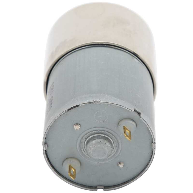 Permanent Magnet Motor DC Gear Motor Micro Small Low Speed Large Torsion Permanent Magnet 12V ‑37GB3530 + Bracket