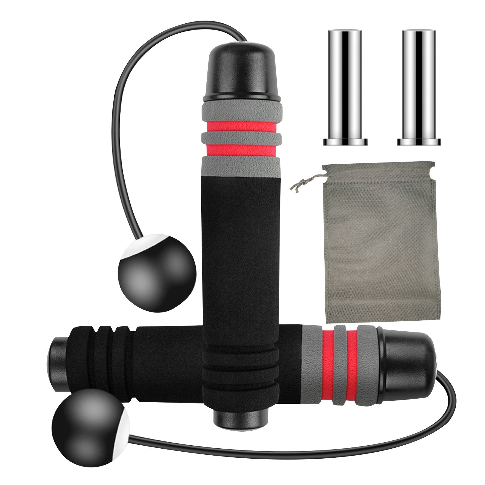 Cordless Skipping Voor Fitness Geen Knopen Snelheid Cordless Skipping Draadloze Sport Springtouw Unisex Spier Relex Apparatus